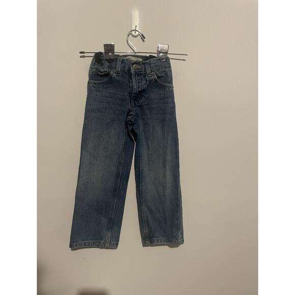 Levis Toddlers 549 Jeans 5t SlimBoy Relaxed Straight Fit Adjustable Waistband - Picture 1 of 6